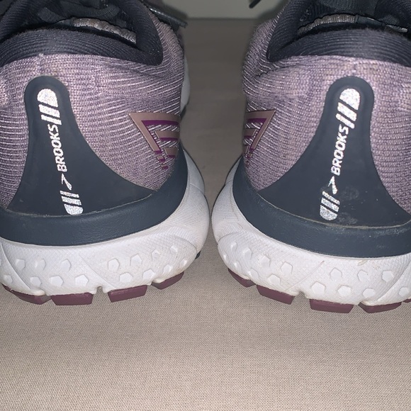 Brooks Ghost 13 Women's Running Shoes Purple & gray size 7 - Picture 5 of 8